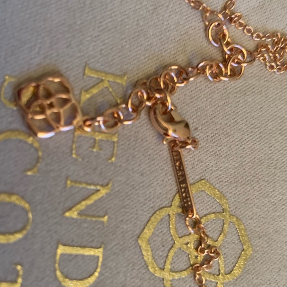 New Kendra Scott Rose Gold Tansy In Ivory Pearl - Picture 3 of 3